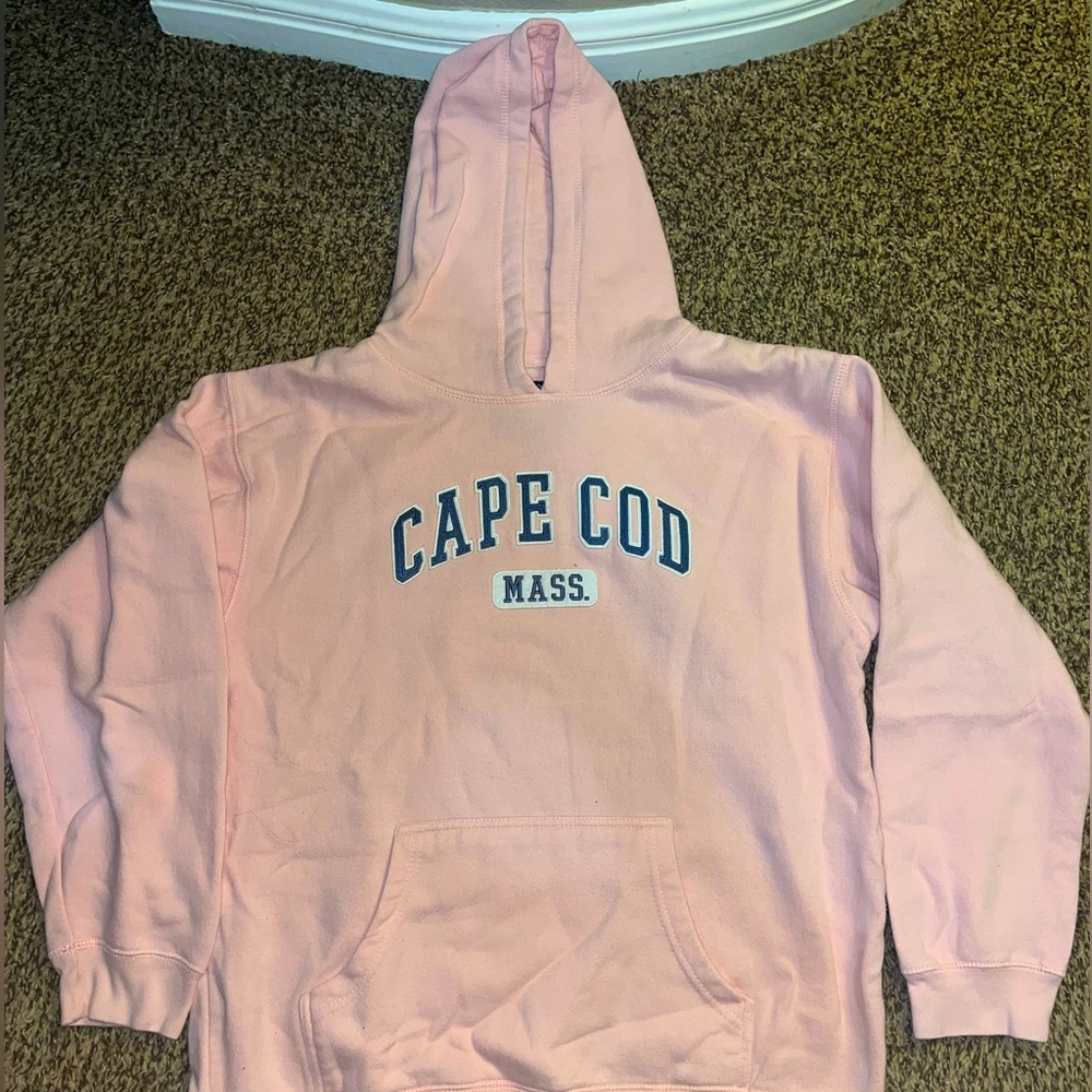 Cuffy’s of Cape Cod Mass. Local Tourist Women’s Pink Hoodie/Jacket Like New - 16